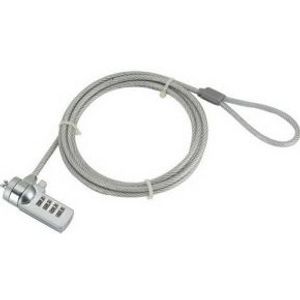 Gembird LK-CL-01 Combinatie Zilver kabelslot