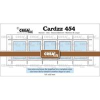 Crealies • cardzz postzegelstrip xl 5x verticale rechthoeken