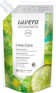 Lavera Navulling handzeep lime care bio EN-FR-IT-DE (500 ml)