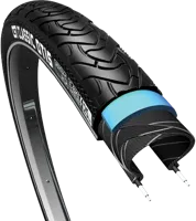 Buitenband CST Otis XL 28 x 1,40"/ 37-622mm Anti Lek - Zwart met reflectie