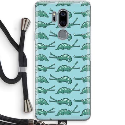 Kroko: LG G7 Thinq Transparant Hoesje met koord
