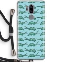 Kroko: LG G7 Thinq Transparant Hoesje met koord
