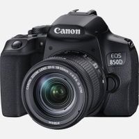 Canon EOS 850D SLR camerakit 24,1 MP CMOS 6000 x 4000 Pixels Zwart - thumbnail