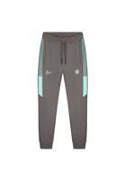 Malelions Sport Transfer Trackpants MS1-AW23-17-205 Grijs / Mint Groen-XXL maat XXL