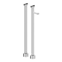 Wiesbaden vrijstaande badkraan koppelingen 92 cm rond chroom Wiesbaden vrijstaande badkraan koppelingen 92 cm rond chroom