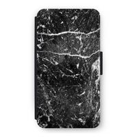Zwart marmer: iPhone 11 Pro Flip Hoesje