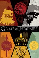 Game Of Thrones Sigils Poster 61x91.5cm