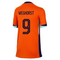 Nike Nederland Weghorst 9 Thuisshirt 2024-2026 Kids