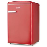 DOMO DO91703R Koelkast Energielabel: D (A - G) 120 l Staand apparaat Rood