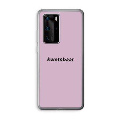 kwetsbaar: Huawei P40 Pro Transparant Hoesje