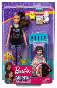 Barbie Skipper Babysitters Inc. Barbiezusjes Speelset Bedtijd