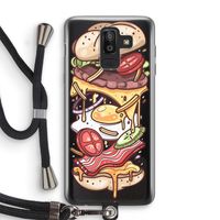 Diet Coke Please: Samsung Galaxy J8 (2018) Transparant Hoesje met koord
