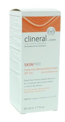 Ahava Clineral Skinpro protective moisturiser SPF50 50 Milliliter