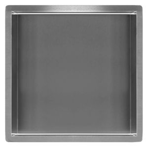 Inbouwnis BWS Elegance 30x30x10 cm RVS
