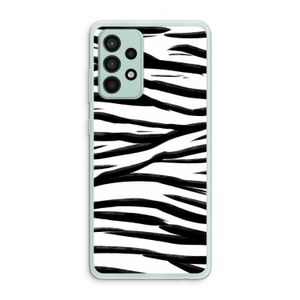 Zebra pattern: Samsung Galaxy A52s 5G Transparant Hoesje