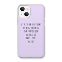 Zelfvertrouwen: iPhone 13 mini Transparant Hoesje