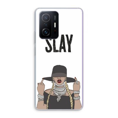 Slay All Day: Xiaomi 11T Pro Transparant Hoesje