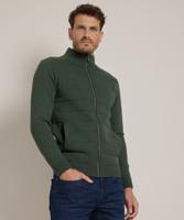 vest met gebreide strepen vest met gebreide strepen