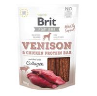 BRIT Meaty Jerky Venison & Chicken Protein bar - hondensnack - 200 g