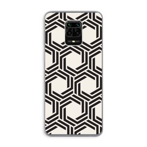 Geometrisch patroon: Xiaomi Redmi Note 9 Pro Transparant Hoesje