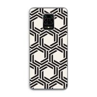 Geometrisch patroon: Xiaomi Redmi Note 9 Pro Transparant Hoesje