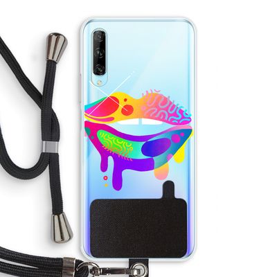 Lip Palette: Huawei P Smart Pro Transparant Hoesje met koord