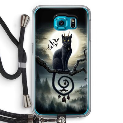 Moonlight Companions: Samsung Galaxy S6 Transparant Hoesje met koord