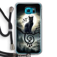 Moonlight Companions: Samsung Galaxy S6 Transparant Hoesje met koord