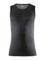 Craft Pro Dry Nanoweight mouwloos ondershirt zwart heren