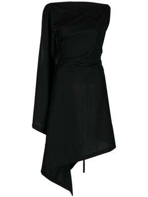 The Row haut en laine Bamby à design asymétrique - Noir