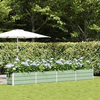 Plantenbak Pastelgroen 480 x 50 x 45 cm Gegalvaniseerd staal