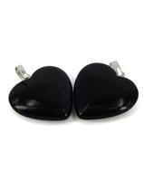 Ruben Robijn Hanger hart 20 mm onyx 1 Stuks