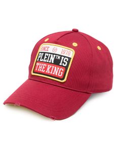 Philipp Plein casquette à patch logo - Rouge