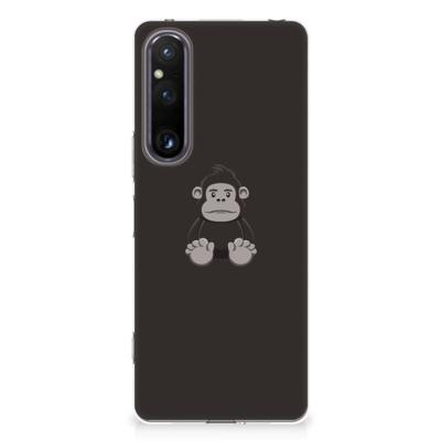 Sony Xperia 1 V Telefoonhoesje met Naam Gorilla Sony Xperia 1 V Telefoonhoesje met Naam Gorilla