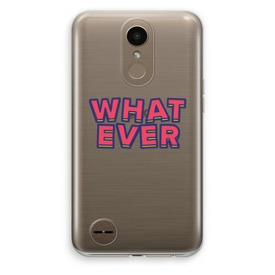 Whatever: LG K10 (2017) Transparant Hoesje