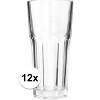 12x Longdrink glazen 280 ml