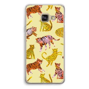 Cute Tigers and Leopards: Samsung Galaxy A3 (2016) Transparant Hoesje