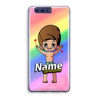Chibi Maker man: Honor 9 Transparant Hoesje