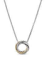 David Yurman collier Crossover en or 18ct et argent sterling