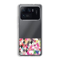 Gekleurde driehoekjes: Xiaomi Mi 11 Ultra Transparant Hoesje Gekleurde driehoekjes: Xiaomi Mi 11 Ultra Transparant Hoesje
