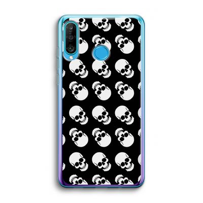 Musketon Skulls: Huawei P30 Lite Transparant Hoesje