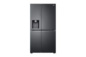 LG GSJV90MCAE amerikaanse koelkast Vrijstaand 635 l E Zwart