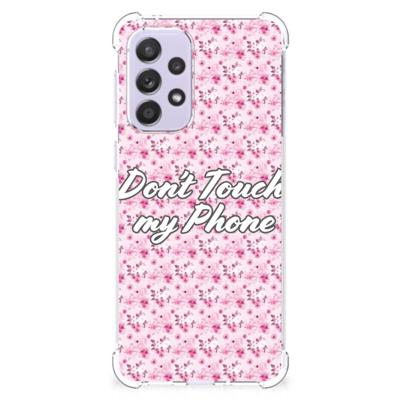Samsung Galaxy A33 Anti Shock Case Flowers Pink DTMP Samsung Galaxy A33 Anti Shock Case Flowers Pink DTMP
