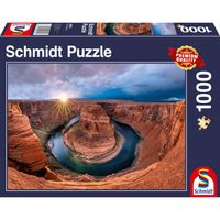 Schmidt Spiele Glen Canyon, Horseshoe Bend on the Colorado River Legpuzzel 1000 stuk(s) Liggend - thumbnail