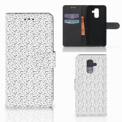 Samsung Galaxy A6 Plus 2018 | Telefoon Hoesje | Stripes Dots