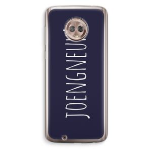 Joengneuh!: Motorola Moto G6 Transparant Hoesje
