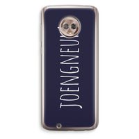 Joengneuh!: Motorola Moto G6 Transparant Hoesje