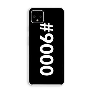 #9000: Pixel 4 XL Transparant Hoesje