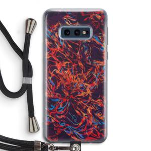 Lucifer: Samsung Galaxy S10e Transparant Hoesje met koord