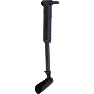 Game on Sport Compacte Fietspomp - Handpomp - zwart - 20 cm - met houder Game on Sport Compacte Fietspomp - Handpomp - zwart - 20 cm - met houder